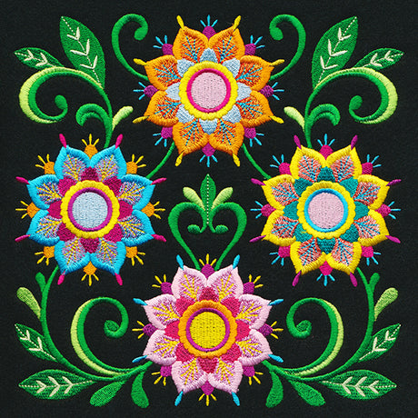 Petals with Panache Square