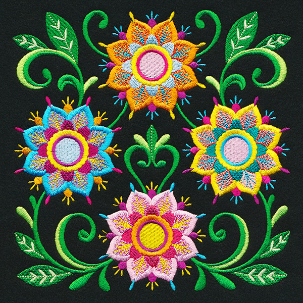 Petals with Panache Square