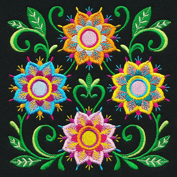 Petals with Panache Square