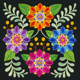 Burst of Blooms Square