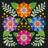 Burst of Blooms Square