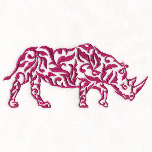 Damask in the Wild - Rhino