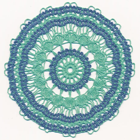 Medallion Doily (Battenburg Lace)