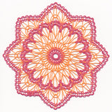 Sunburst Doily (Battenburg Lace)