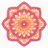 Sunburst Doily (Battenburg Lace)