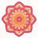 Sunburst Doily (Battenburg Lace)