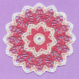 Floral Doily (Battenburg Lace)