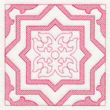 Moroccan Magic - Star Flourish (Trapunto)