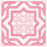 Moroccan Magic - Star Flourish (Trapunto)