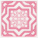 Moroccan Magic - Star Flourish (Trapunto)