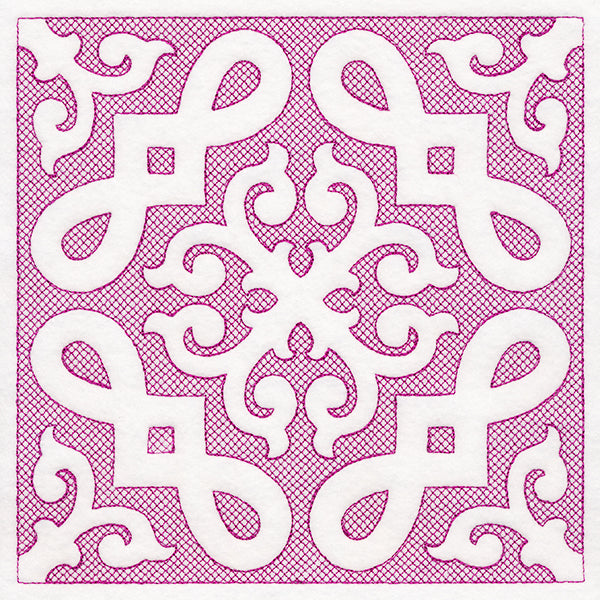 Moroccan Magic - Mosaic (Trapunto)