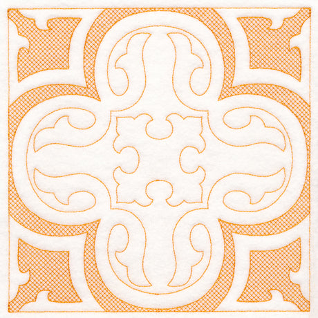 Moroccan Magic - Kaleidoscope (Trapunto)