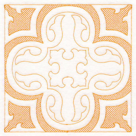 Moroccan Magic - Kaleidoscope (Trapunto)