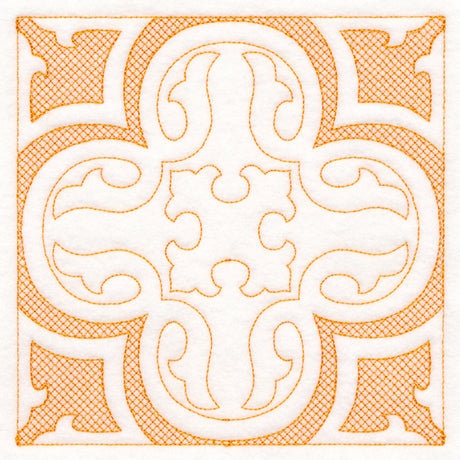 Moroccan Magic - Kaleidoscope (Trapunto)