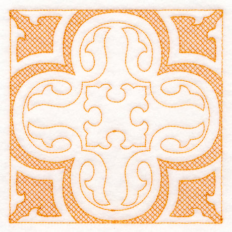 Moroccan Magic - Kaleidoscope (Trapunto)