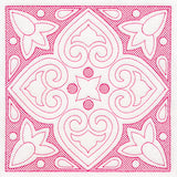 Moroccan Magic - Textured Heart (Trapunto)