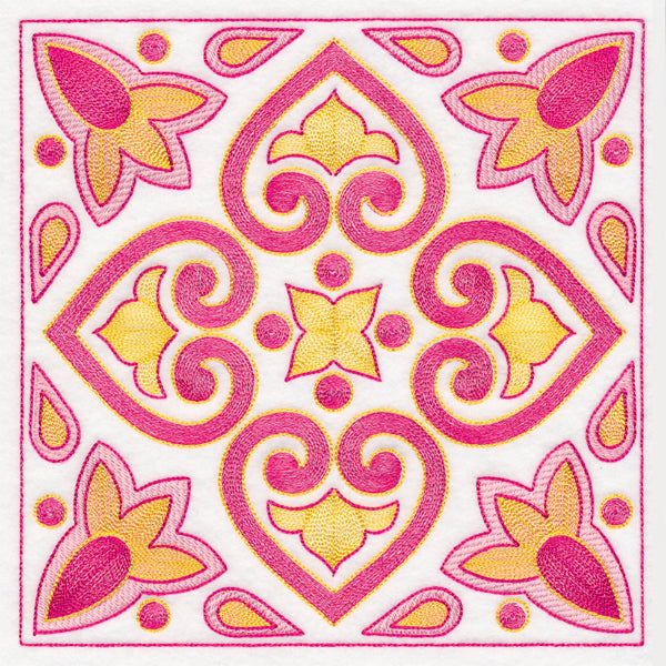 Moroccan Magic - Textured Heart