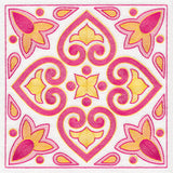 Moroccan Magic - Textured Heart