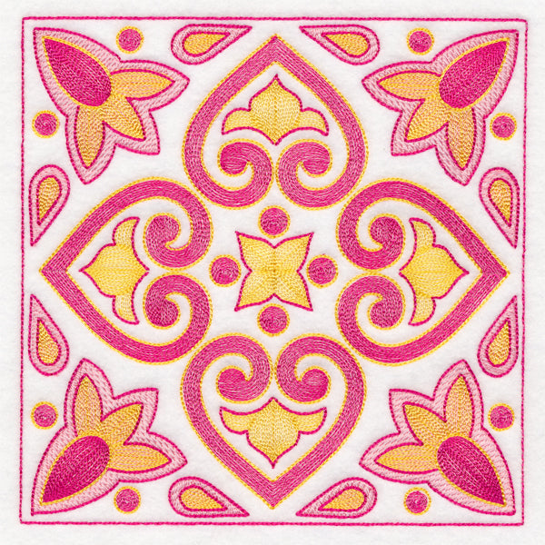 Moroccan Magic - Textured Heart