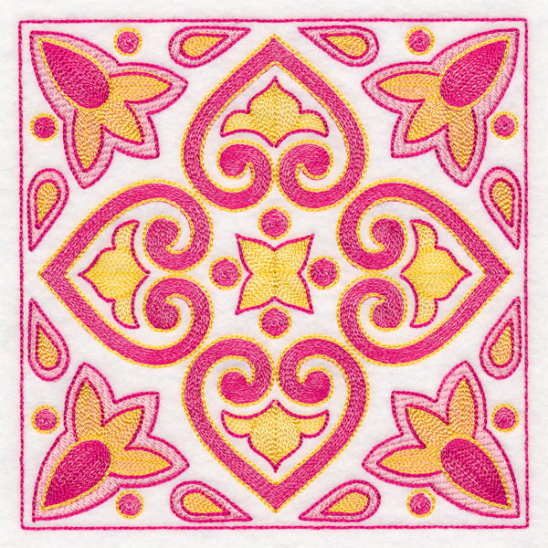 Moroccan Magic - Textured Heart