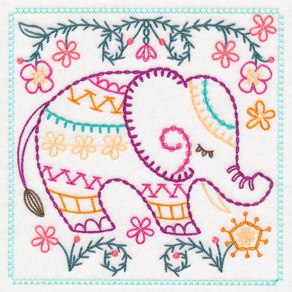 Bright Bazaar - Elephant (Vintage)