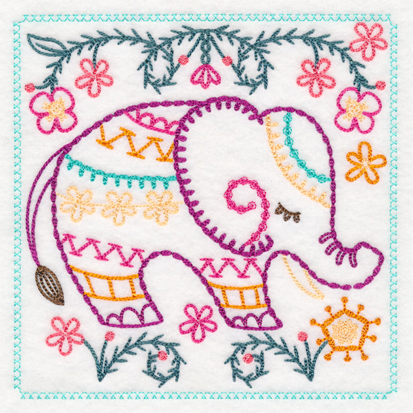 Bright Bazaar - Elephant (Vintage)