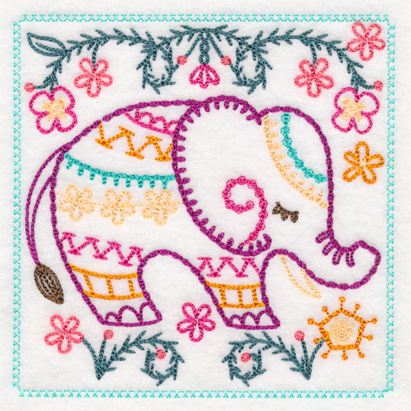 Bright Bazaar - Elephant (Vintage)