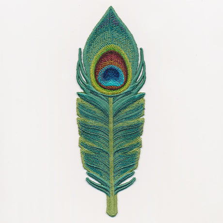 Exquisite Peacock Feather (In-the-Hoop)