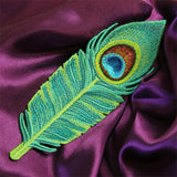 Exquisite Peacock Feather (In-the-Hoop)