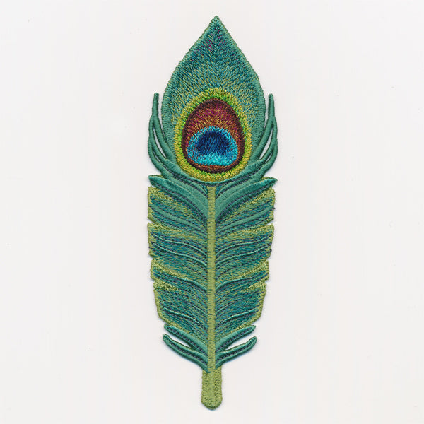 Exquisite Peacock Feather (In-the-Hoop)