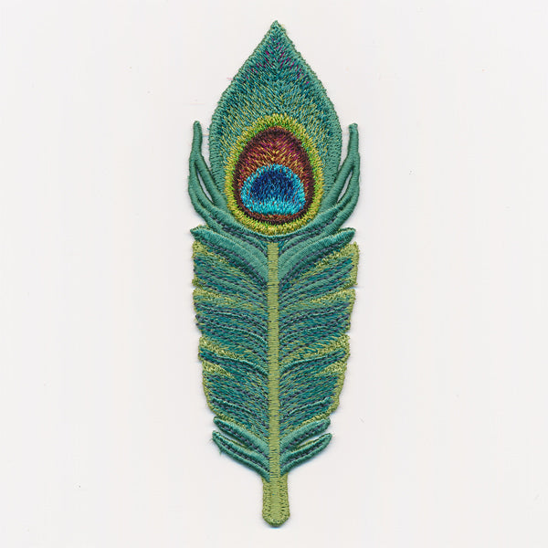 Exquisite Peacock Feather (In-the-Hoop)