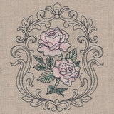 Baroque Blooms Cameo - Tea Rose