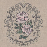 Baroque Blooms Cameo - Tea Rose