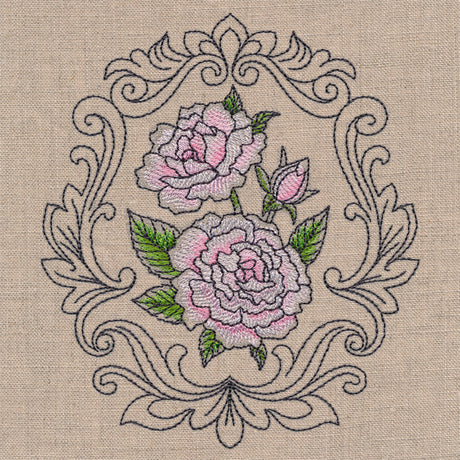 Baroque Blooms Cameo - Madame Alfred Carriere Rose