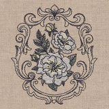 Baroque Blooms Cameo - Goldfinch