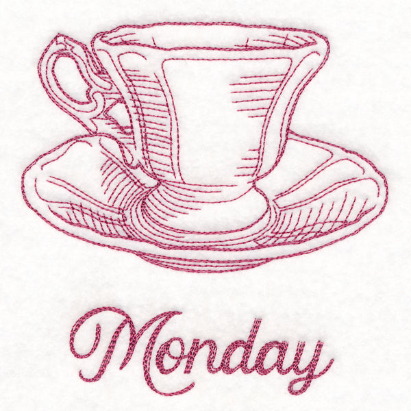 Radiant Garden Teacup - Monday