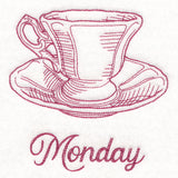 Radiant Garden Teacup - Monday