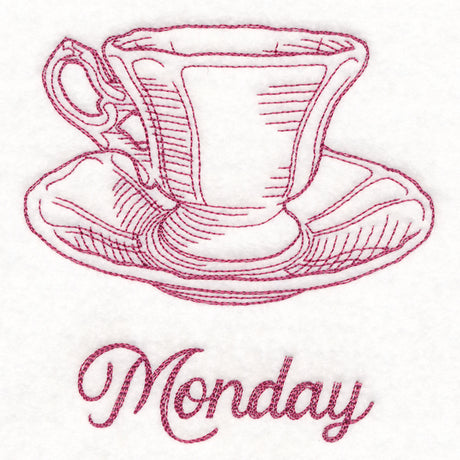 Radiant Garden Teacup - Monday