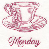 Radiant Garden Teacup - Monday