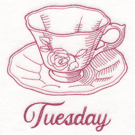 Radiant Garden Teacup - Tuesday