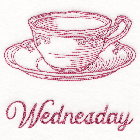 Radiant Garden Teacup - Wednesday