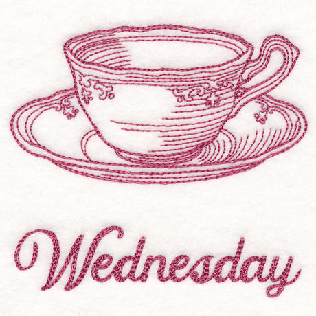 Radiant Garden Teacup - Wednesday