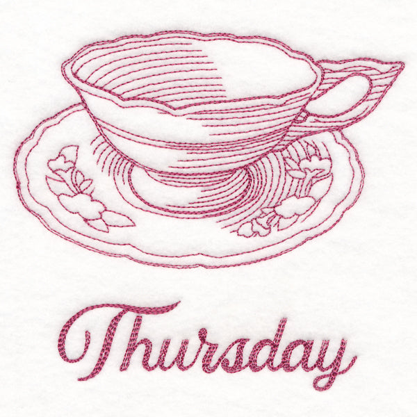 Radiant Garden Teacup - Thursday