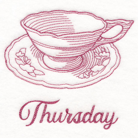 Radiant Garden Teacup - Thursday