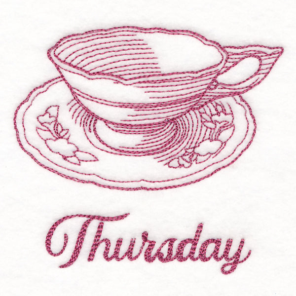 Radiant Garden Teacup - Thursday