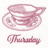 Radiant Garden Teacup - Thursday