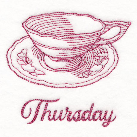 Radiant Garden Teacup - Thursday