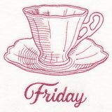 Radiant Garden Teacup - Friday