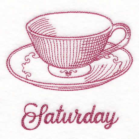 Radiant Garden Teacup - Saturday