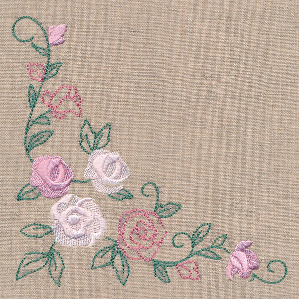 Delicate Rose Corner